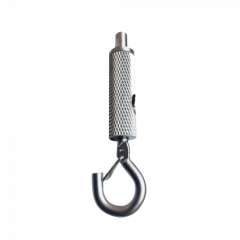 Utility - (Self Gripping) Security Picture Hook The elegantly designed Self-Gripping Utility picture hook is ideal for any gallery or museum. In addition to providing an extra layer of security, the knurled body of the hook makes gripping and adjustmen