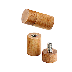 Wooden Standoff <p>Systeamtic Art's Wooden standoff is a functional and decorative mounting accessory designed to elevate and secure signs, panels, artwork, or displays away from the wall for a modern, dimensional presentation. Crafted from durable wood, 