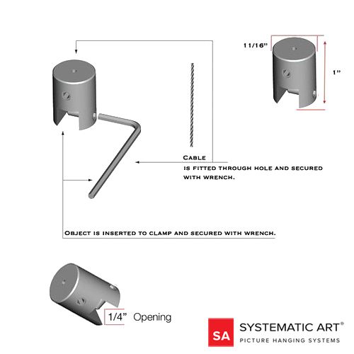 Sign Suspension Kit - Ceiling Mounted Panel Support - Ceiling