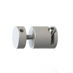 Single Sided Cable Standoff The Cable Standoff, easily secures to either the Stainless-Steel or Nylon cable and is perfect for hanging photography, logo panels, and acrylic signage providing a nice clean look and without damage to walls.
The