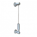 Tension Cable Display Kit - Wall to Wall The Wall-to-Wall tension kit gives users the ability to securely suspend objects from wall to wall and is ideal for high traffic areas.

The Wall-to-Wall system is perfect for picture hanging, window di